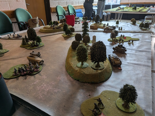 Bolt Action game underway